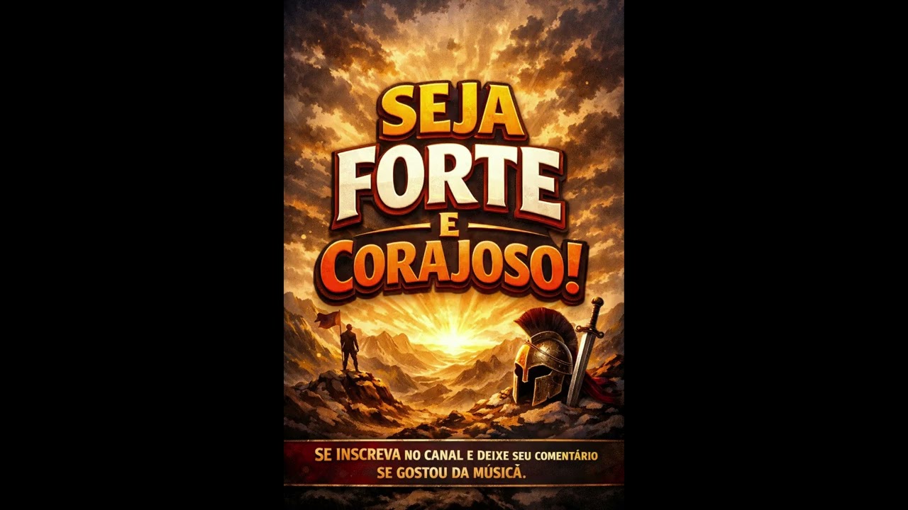 Seja forte e Corajoso - Gospel