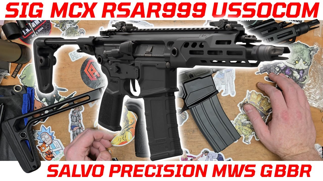 Salvo Precision MCX RSAR999 USSOCOM MWS GBBR