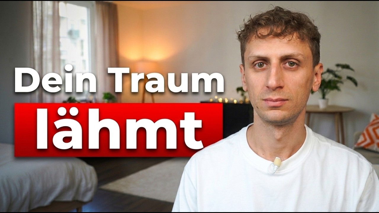 Die Psychologie von Menschen, die gro&szlig; tr&auml;umen, aber nichts tun (+ L&ouml;sung)