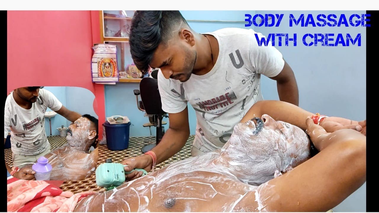 BODY WASH WITH CREAM CHEST BELLY | MASTER RAJEN | MODEL SHUBASH