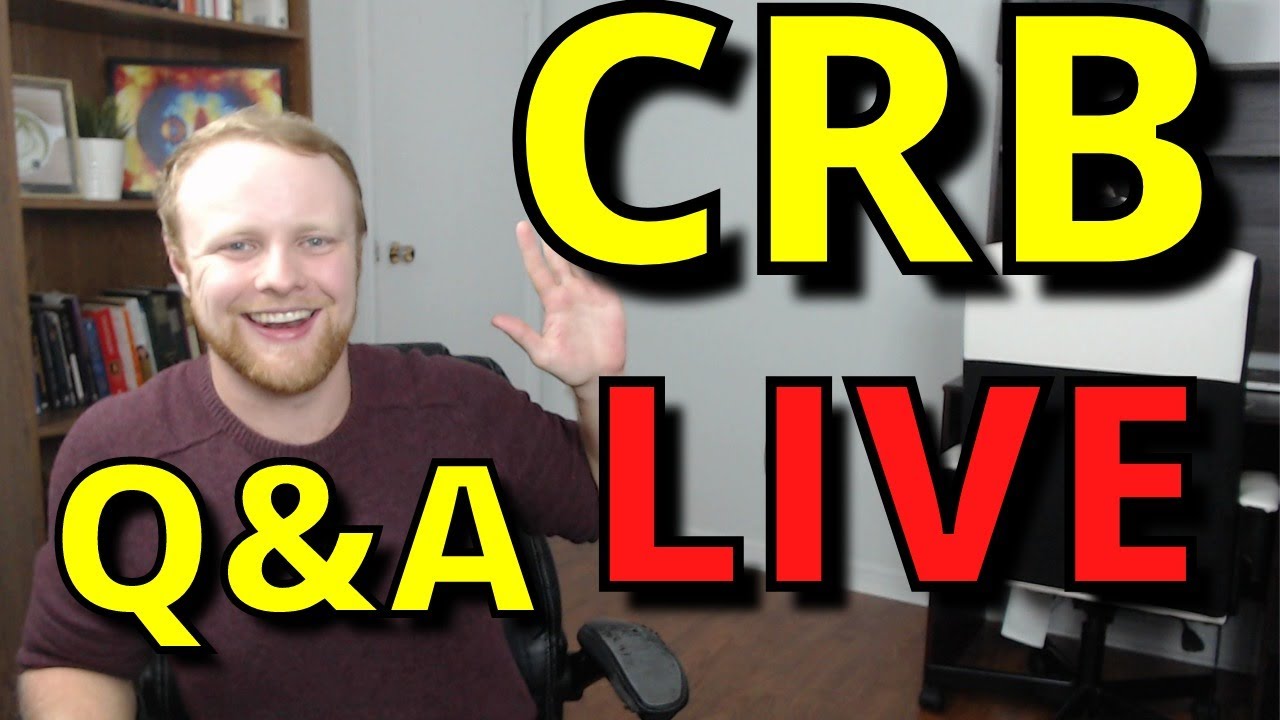 CRB Your Questions Answered Live Stream