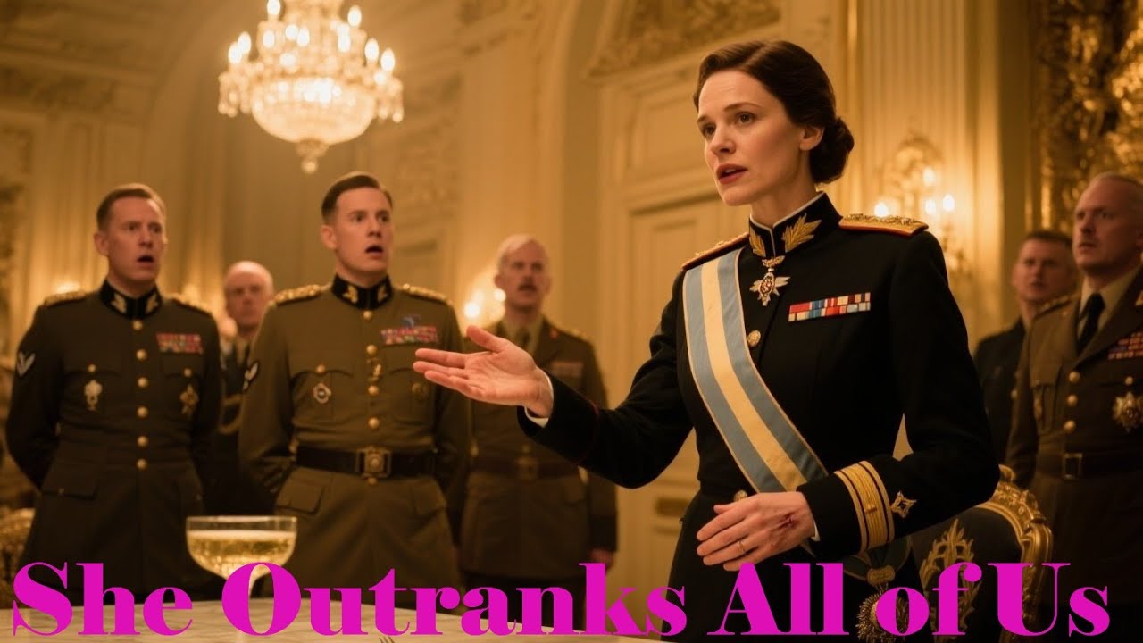 The Party Went Silent When the Commander Said, “She Outranks All of Us.”