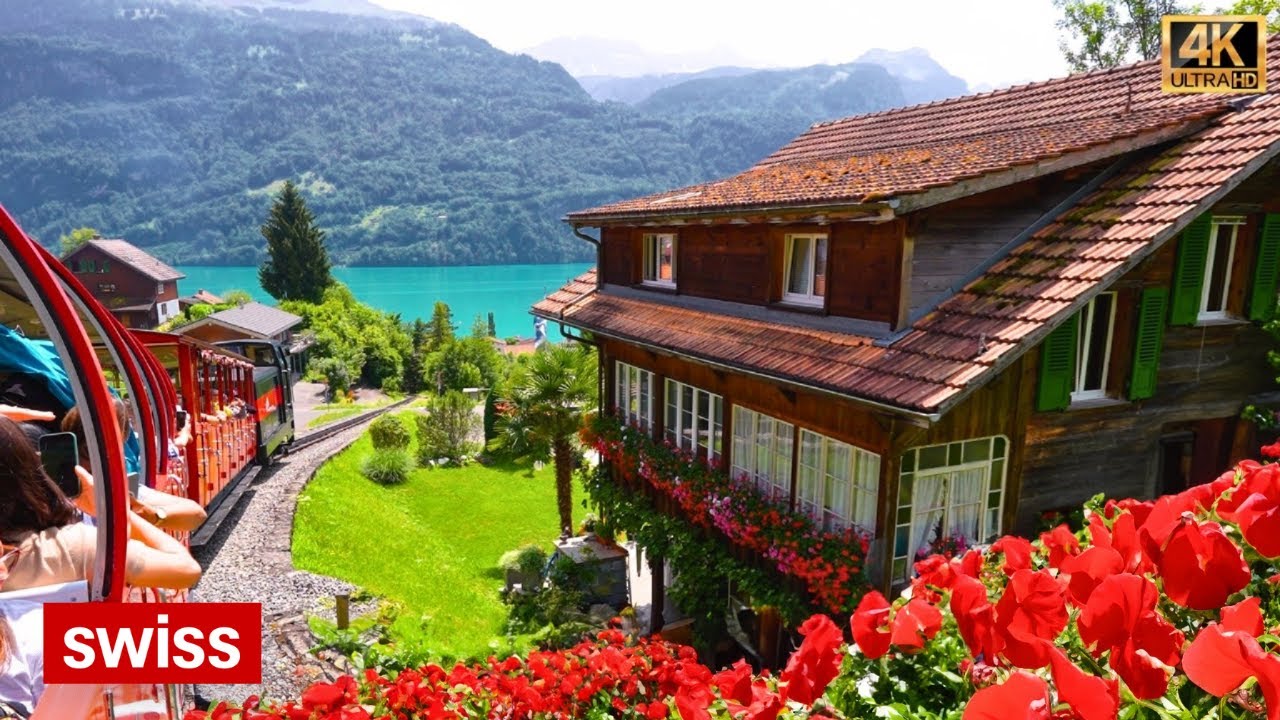 World's Most Beautiful Train Ride 🚂 Brienz Rothorn Bahn Switzerland | #swiss #swissview