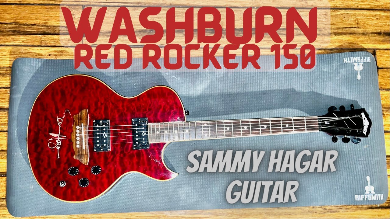 Sammy Hagar - Washburn RR150 - Red Rocker 150
