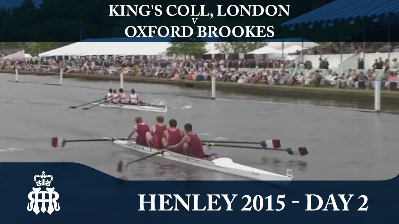 King's Coll, London v Oxford Brookes | Day 2 Henley 2015 | Prince Albert