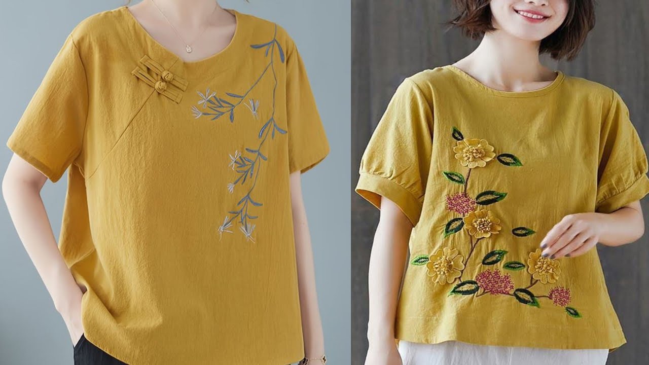 Moda 2024 BLUSAS BONITAS 100”Ideas De blusas bonitas MODELOS casuales 23/24