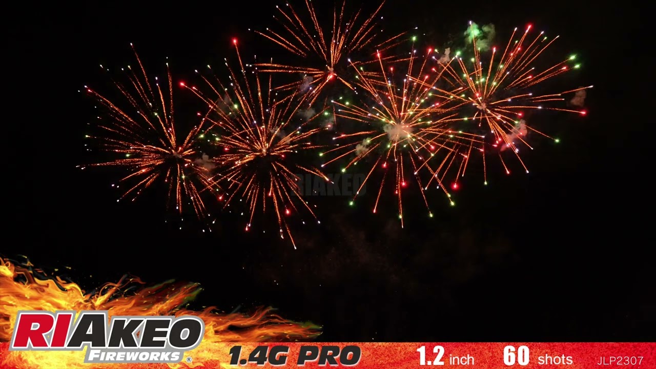 1.4pro 60 shots JLP2307 , like it? #riakeo #riakeofireworks #firework , top quality from 49F132