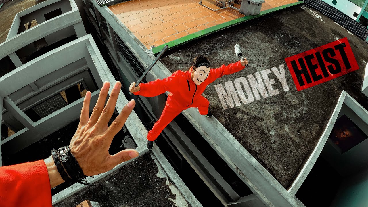 PARKOUR VS MONEY HEIST 1.3 (Epic Parkour Chase POV)