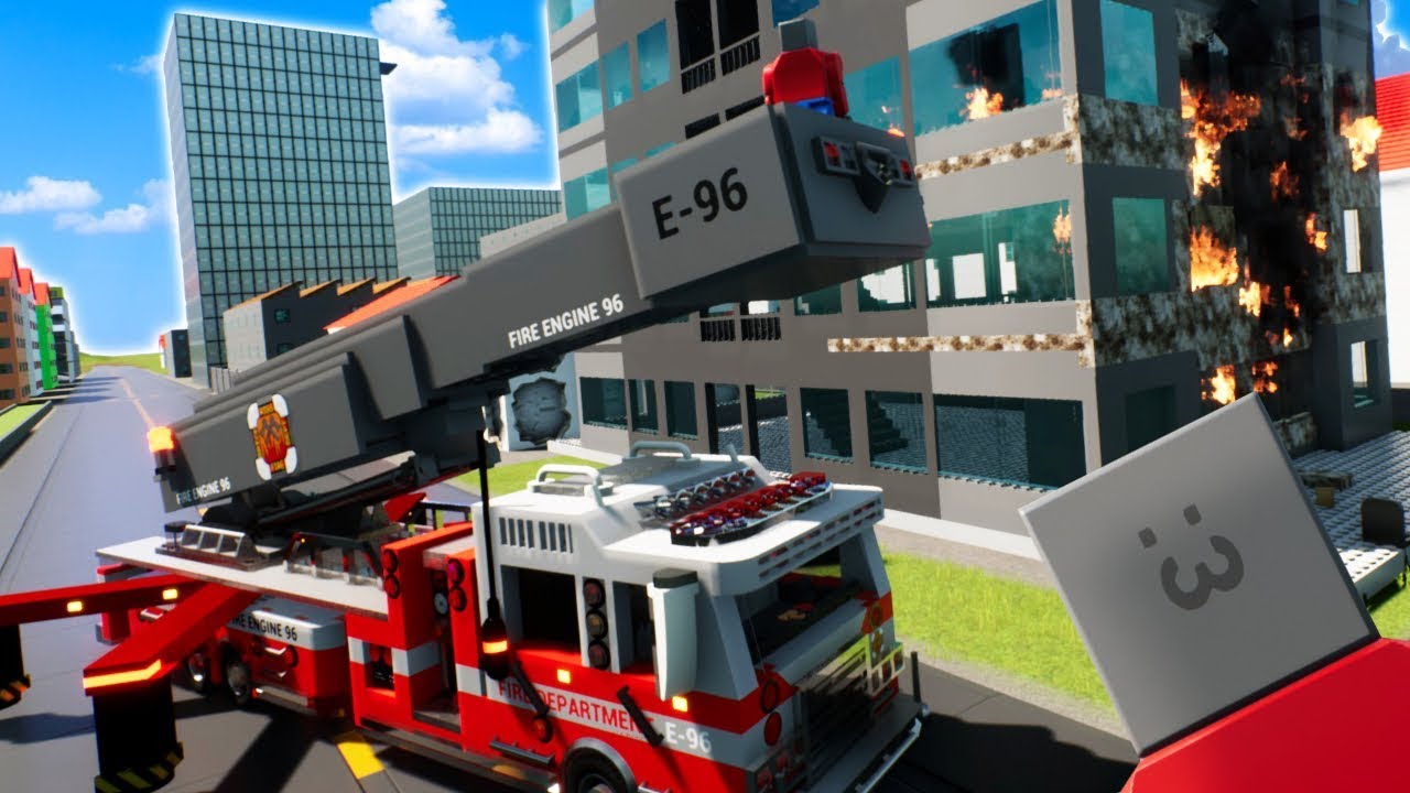 GETTING JOBS AS FIREFIGHTERS IN LEGO CITY! - Brick Rigs Gameplay Roleplay