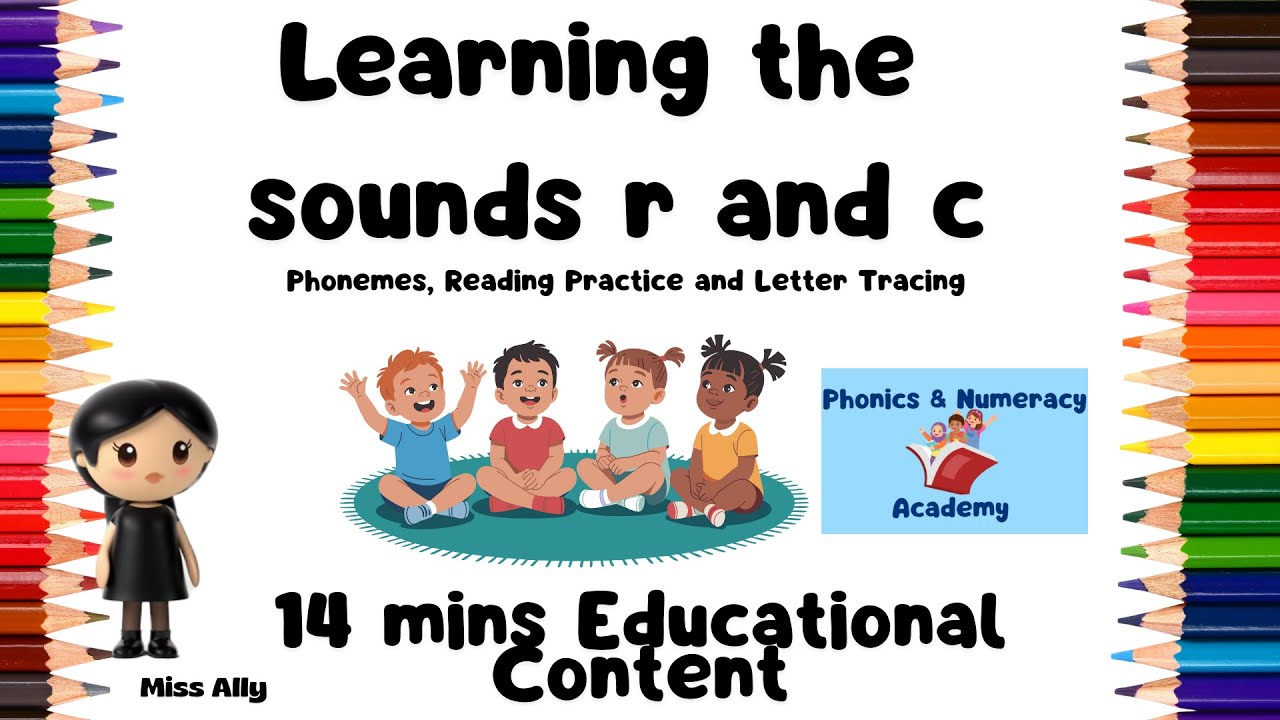 Learn the Sounds r and u | Phonics for Kids | Letter r & u Lesson