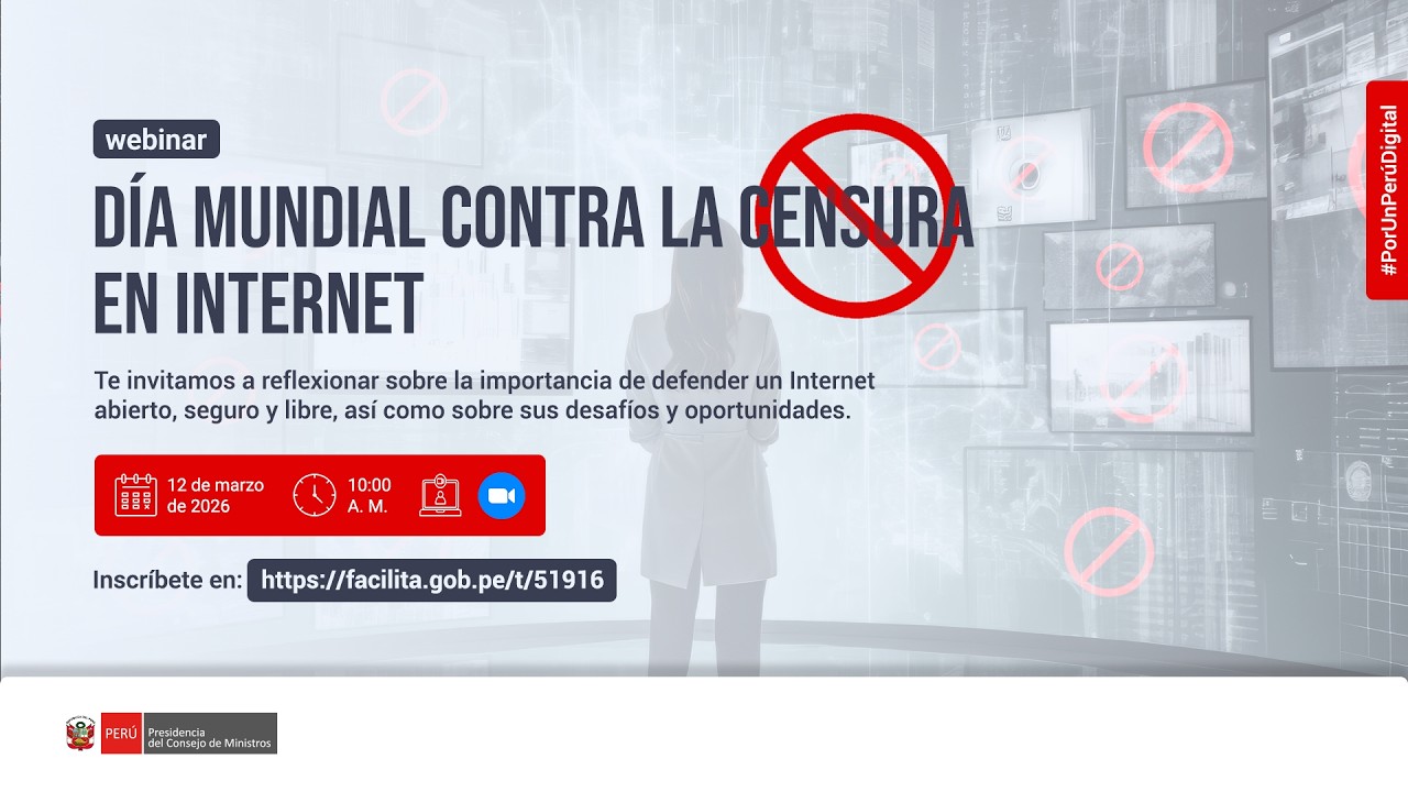 Webinar - Día mundial contra la censura en Internet