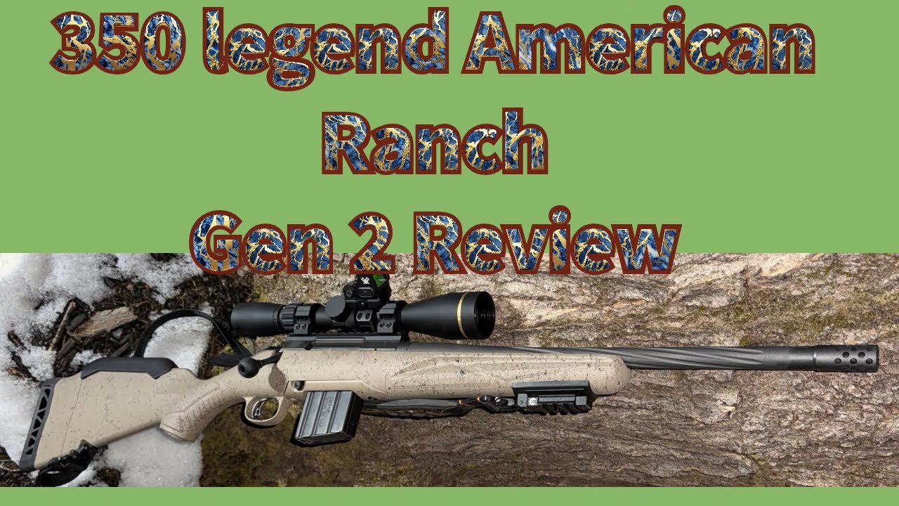 Обзор первой легенды 350 Ruger American Ranch Gen 2