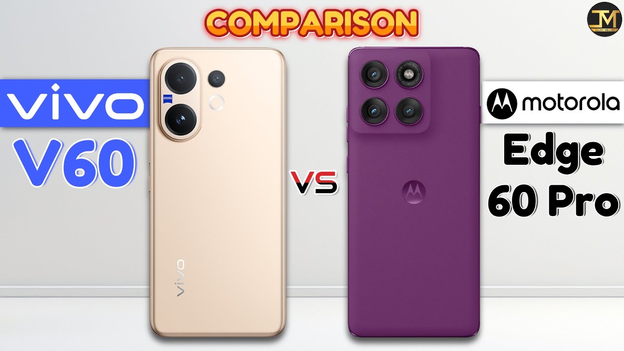 Vivo V60 vs Motorola Edge 60 Pro 🤔The ULTIMATE Showdown🤐