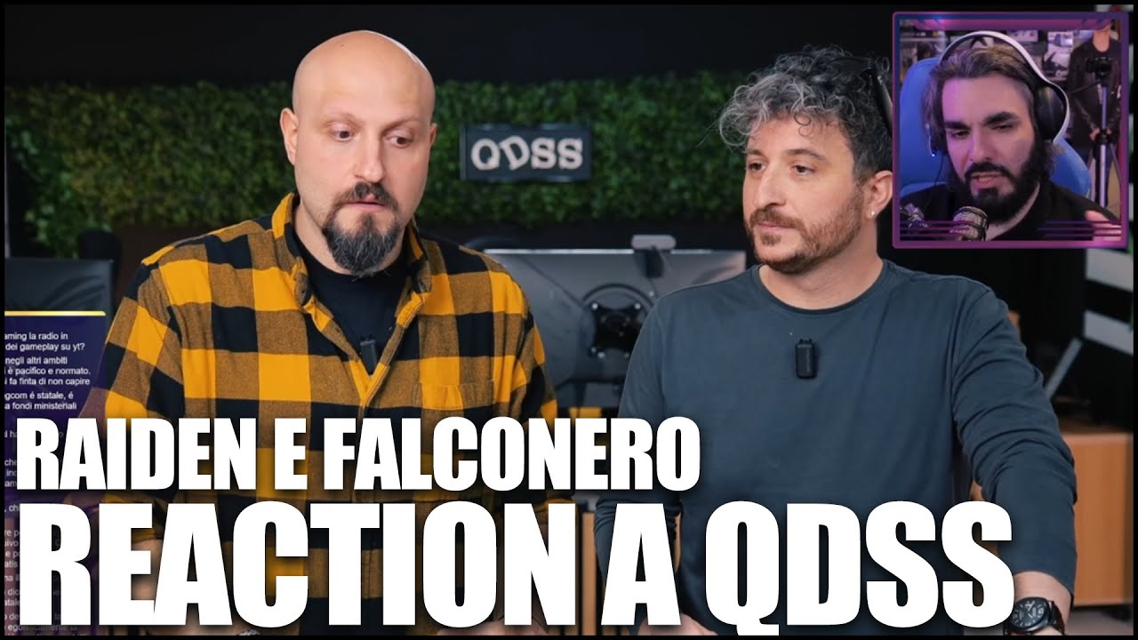 REACTION AL VIDEO DI QDSS w/Raiden e Falconero