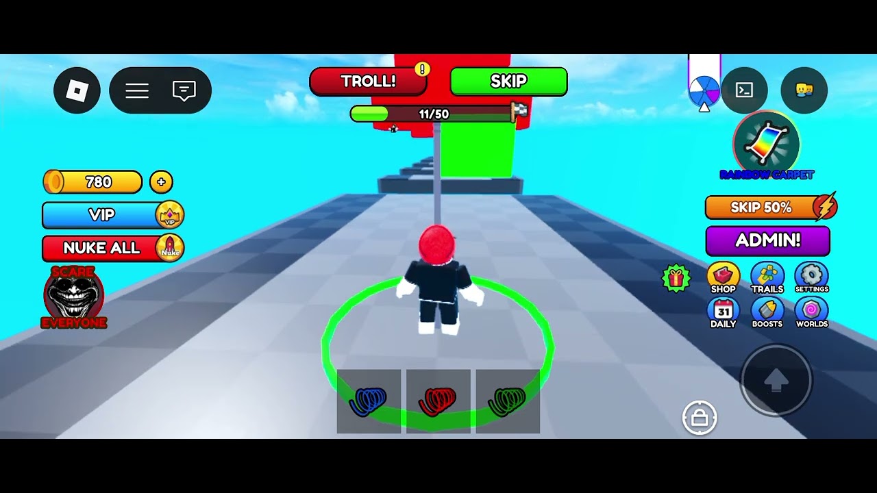 Parkour obby 🔥🔥💯💯💯