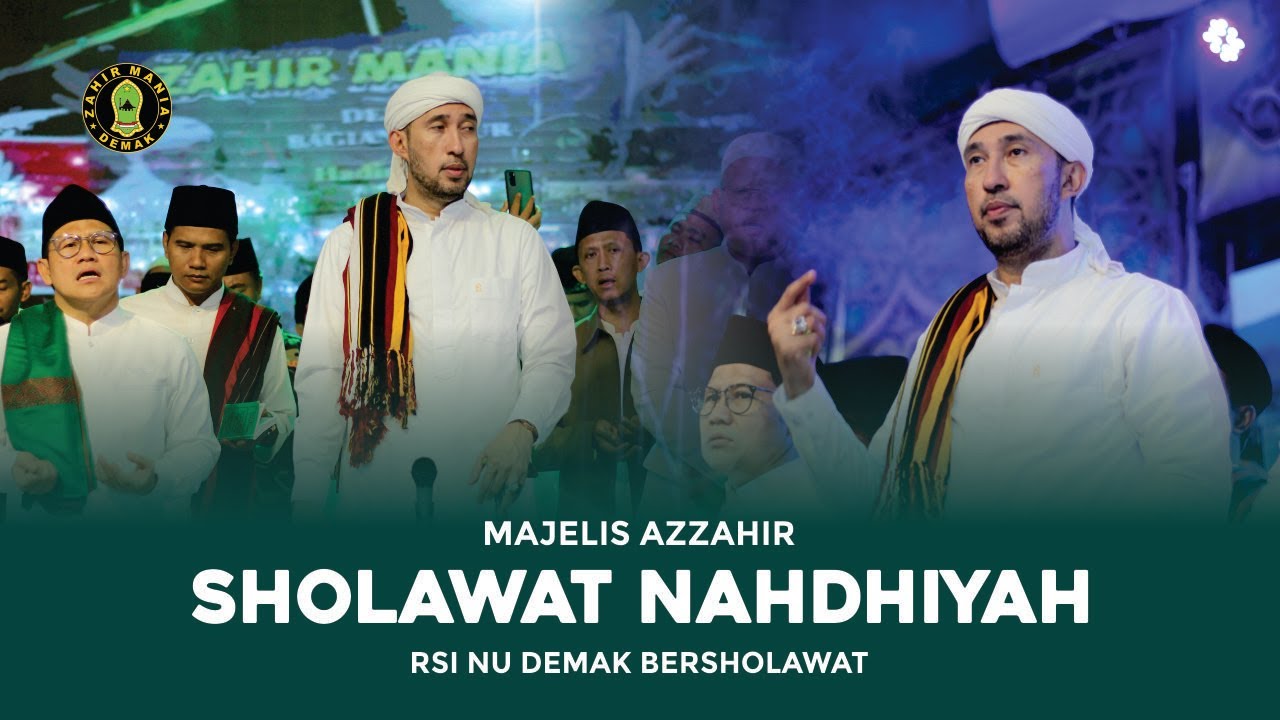 Sholawat Nahdliyah - Habib Bidin Assegaf Majelis Azzahir || Live Alun-Alun Demak