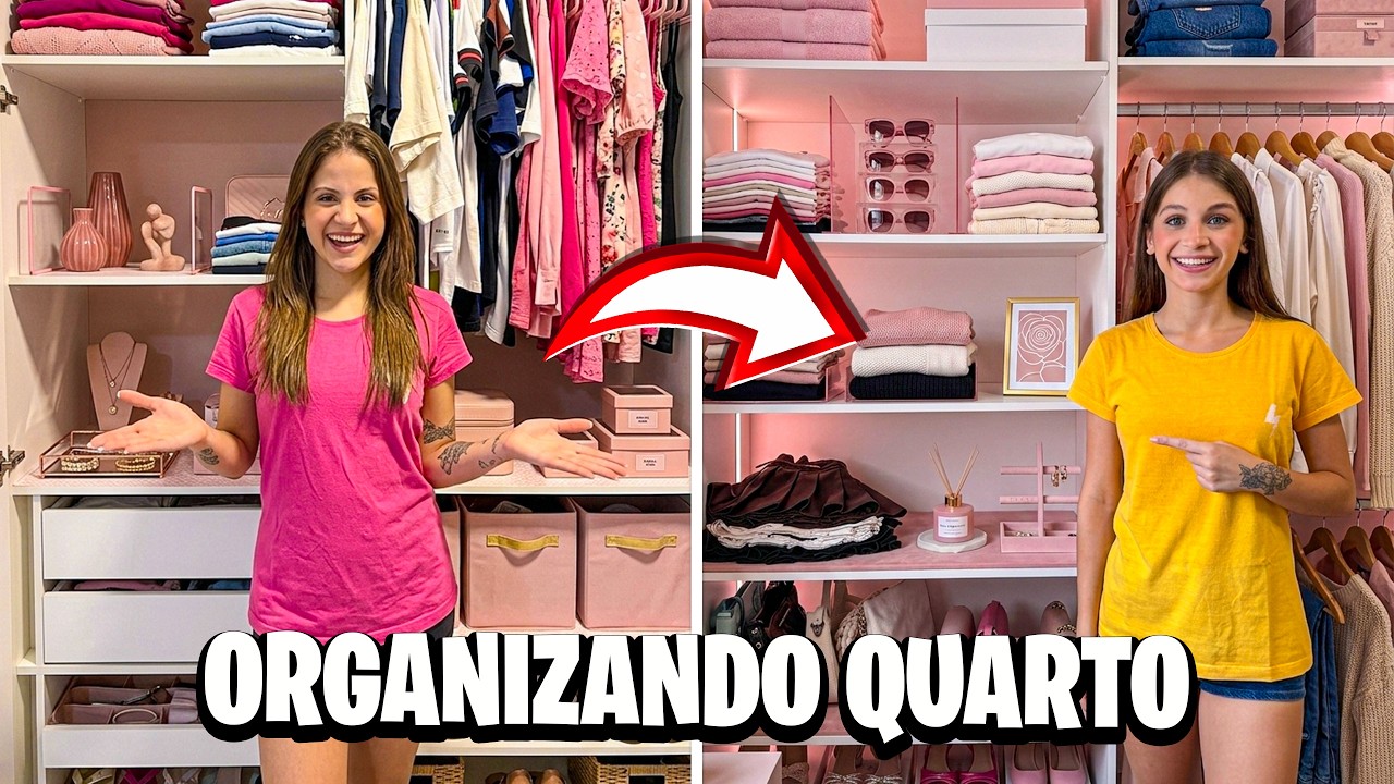 ORGANIZANDO nosso QUARTO no APARTAMENTO novo 📦🛏️
