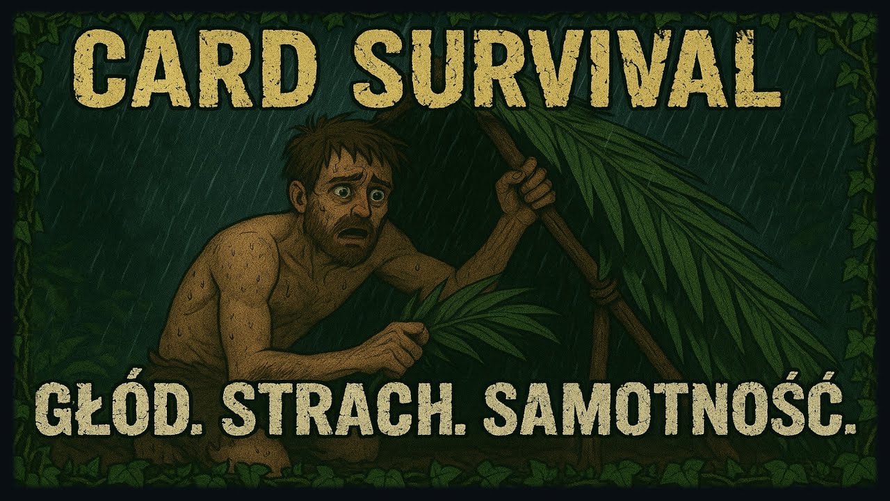 #1 Card Survival - Wcielamy się w Robinsona Crusoe! - Brutalny Survival