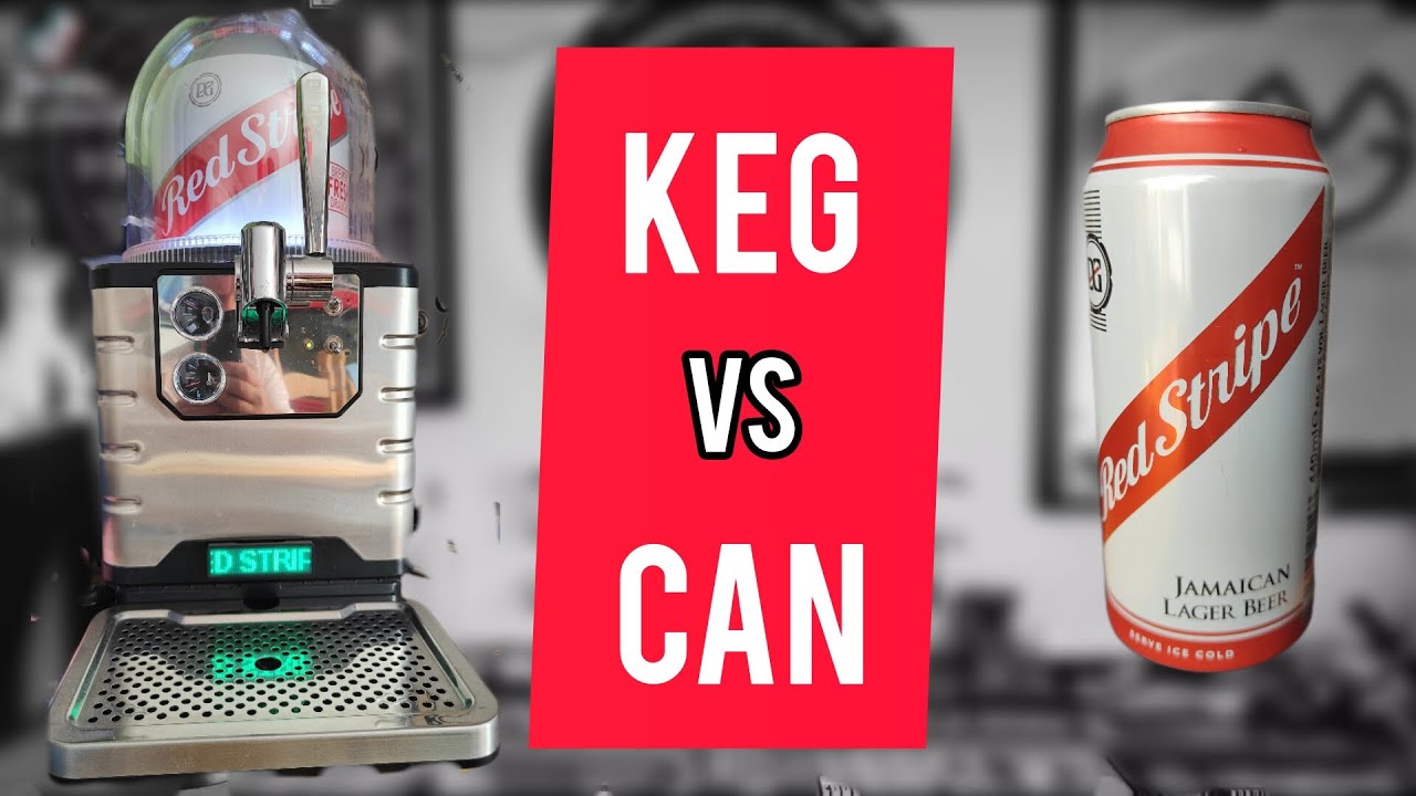 Red stripe Heineken blade 4.7% Vs Red stripe can 4.7% - review No. 1506