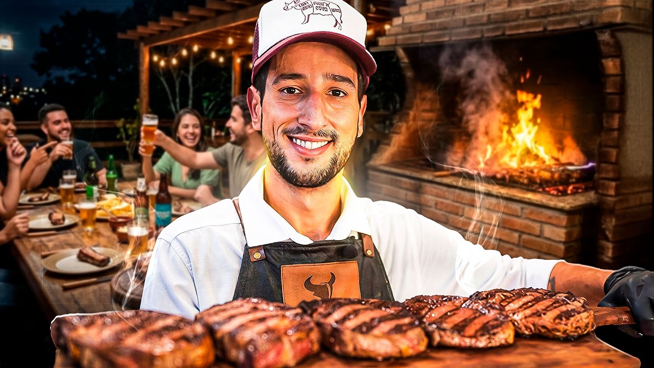 A MELHOR RESENHA COM CHURRASCO - PART. NETÃO BOM BEEF