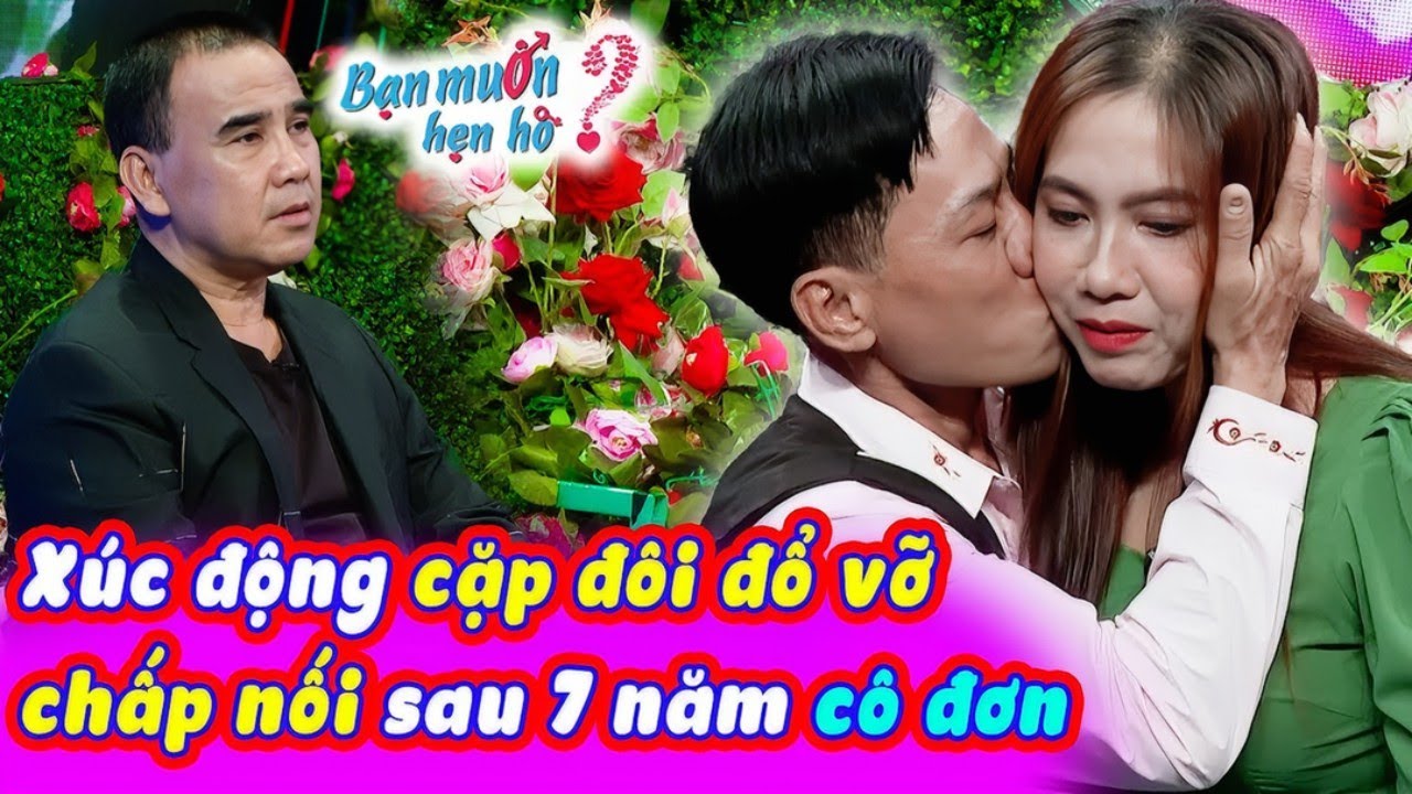 Xúc động mẹ đơn thân 7 năm gãy đổ chấp nối cùng ông bố gà trống nuôi con | Bạn Muốn Hẹn Hò