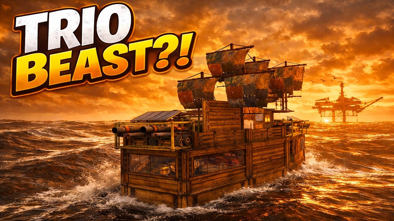 This Trio Boat Base is an Absolute BEAST | Rust 2026 Boat Build