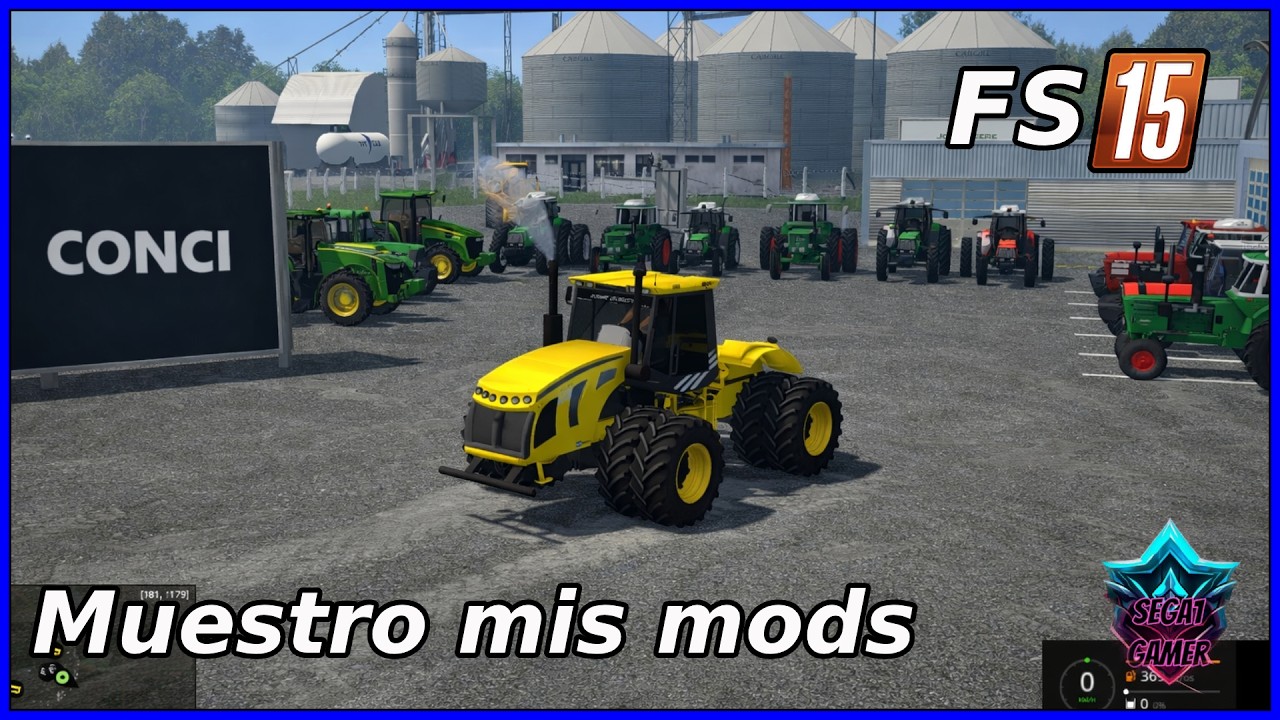 FS15 - ENSEÑO MIS MODS DE LAS SERIES - Links en la descripción