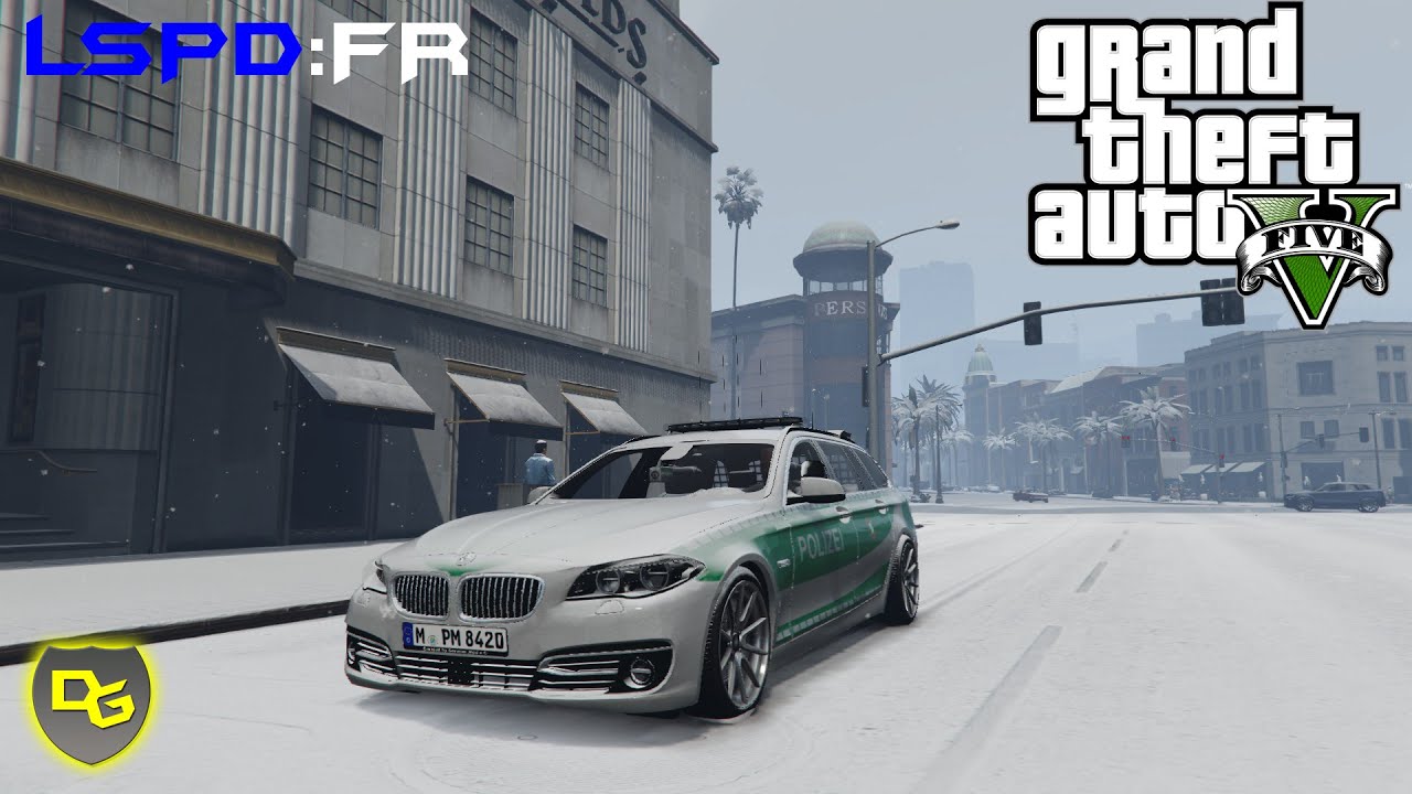 GTA 5 LSPD:FR #22 - Der Winter ist da! - Deutsch - Grand Theft Auto 5 LSPD First Response