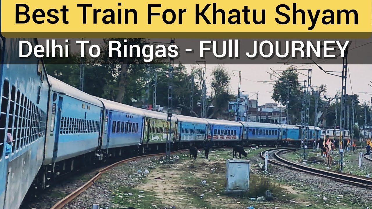 Delhi To Ringas : FUll JOURNEY : 12066 Ajmer Janshatabdi Express DEE-AII  #indianrailways