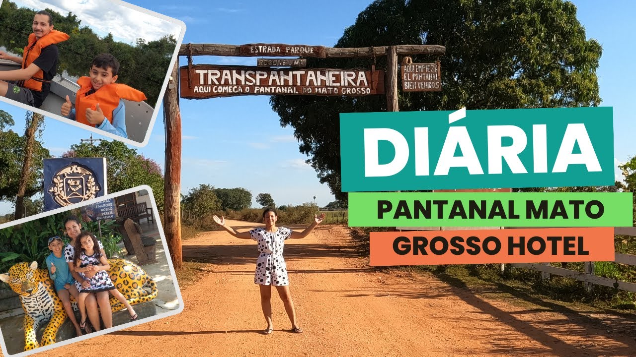 Diária com Pensão Completa no PANTANAL MATO GROSSO HOTEL