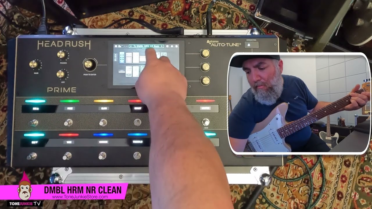Tone Junkie Headrush Amp Clones Playthrough (No Talking...)