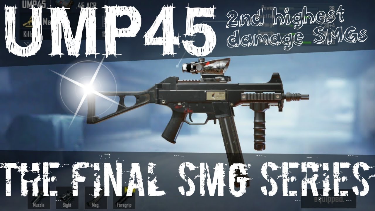 UMP45 PUBG Mobile - Basic info - How to use it effectively (English)