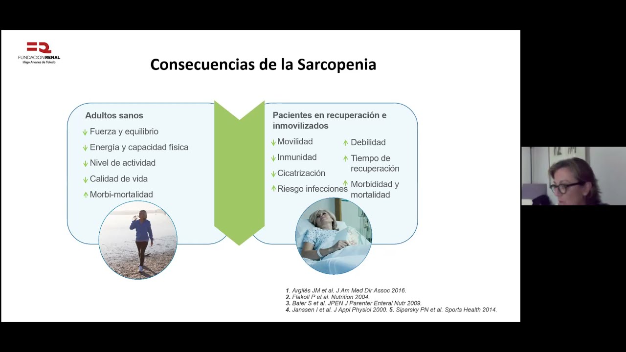 Sarcopenia y ejercicio físico en diálisis. Sesiones clínicas FRIAT