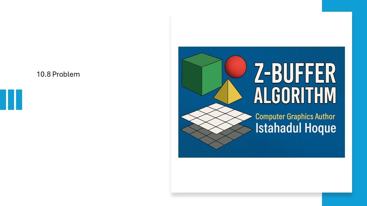 Z-Buffer Algorithm | Computer Graphics | Final
