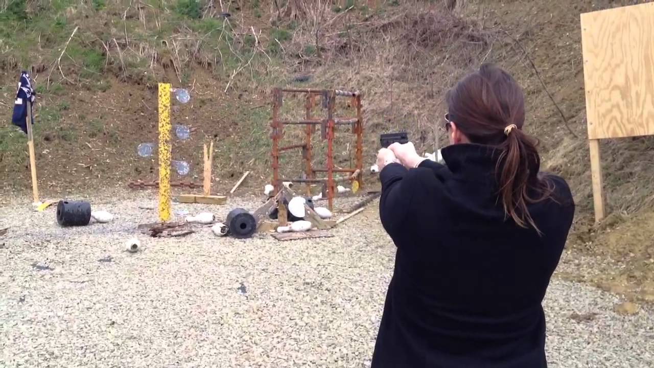 Missy Shooting the Springfield XD .40 SC
