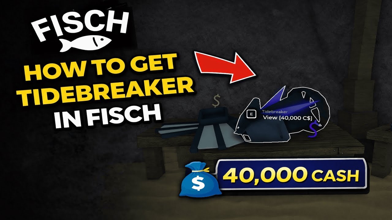 How To Get Tiebreaker in Fisch | Tiebreaker Gear Location | Roblox