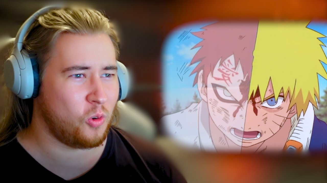 DBZ Fan Reacts to Naruto vs Gaara