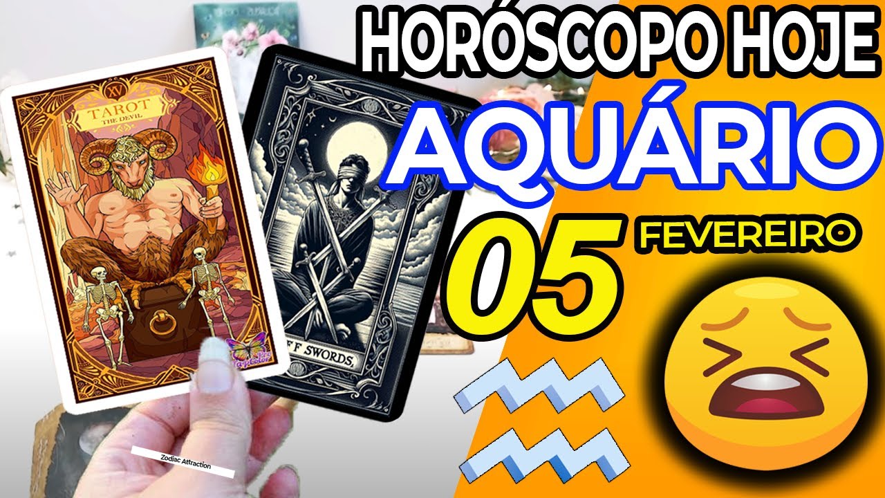 URGENTE❗️💌O TAROT REVELA ALGO BRUTAL😱 Aquário ♒ 5 Fevereiro 2026 | Horoscopo do dia de hoje ♒ Tarot