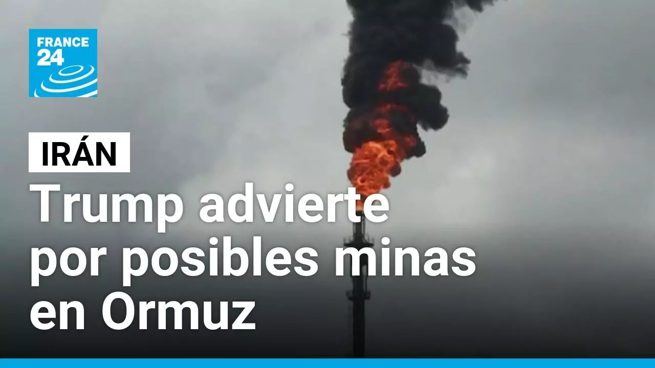 Trump advierte a Irán por posibles minas en Ormuz; Teherán amenaza exportaciones de crudo