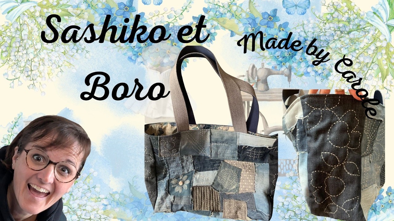 Sahiko et boro : l'art du visible mending ! On devient vite addict !!!