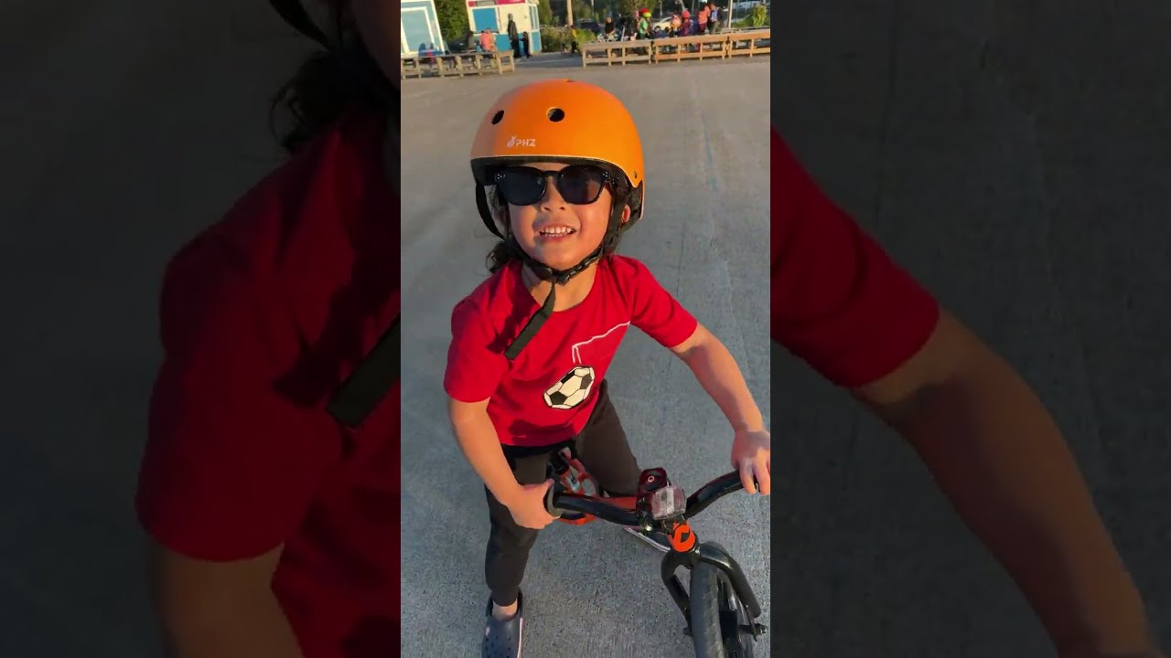 Orange bike - biking // Summer life in Canada