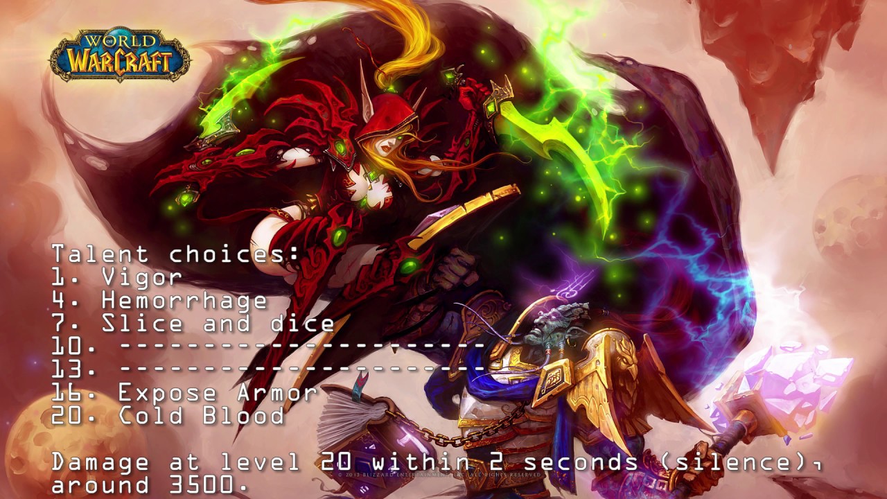 Heroes of the Storm Valeera one shot build
