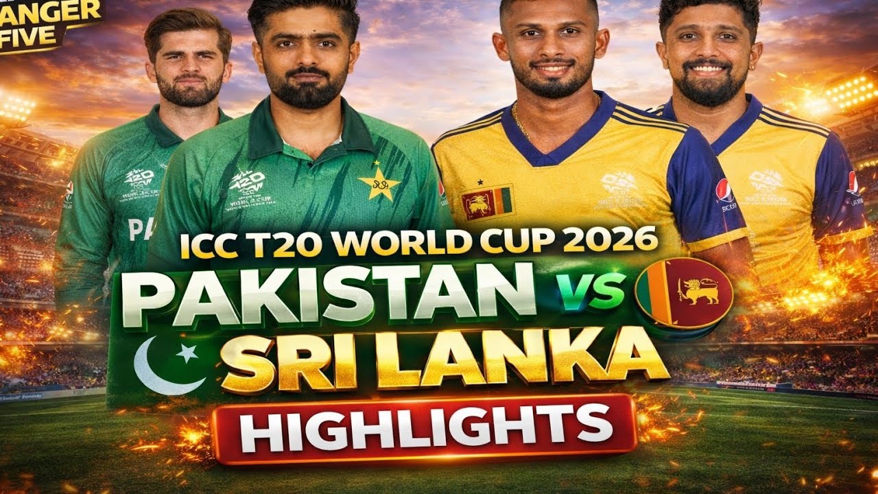 টি টোয়েন্টি বিশ্বকাপ ২০২৬ পাকিস্তান বনাম শ্রীলঙ্কা হাইলাইটস দেখুন গেমিং ভিডিও 