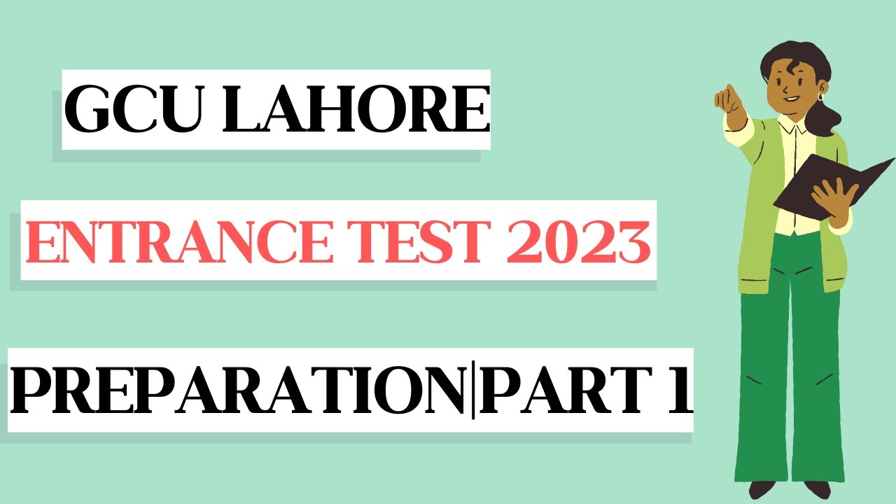 GCU Lahore Entry Test preparation 2023 | Quantitative portion  | PART 1