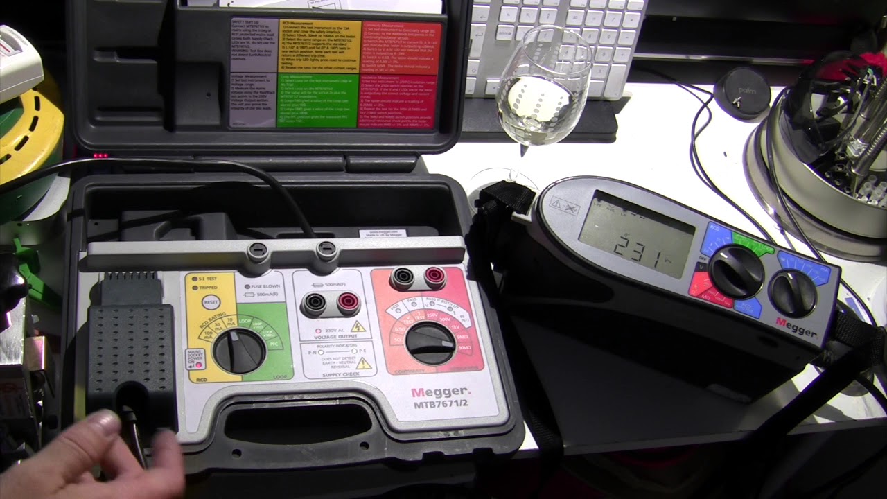 Megger MTB7671/2 Check Calibration Tester hands-on