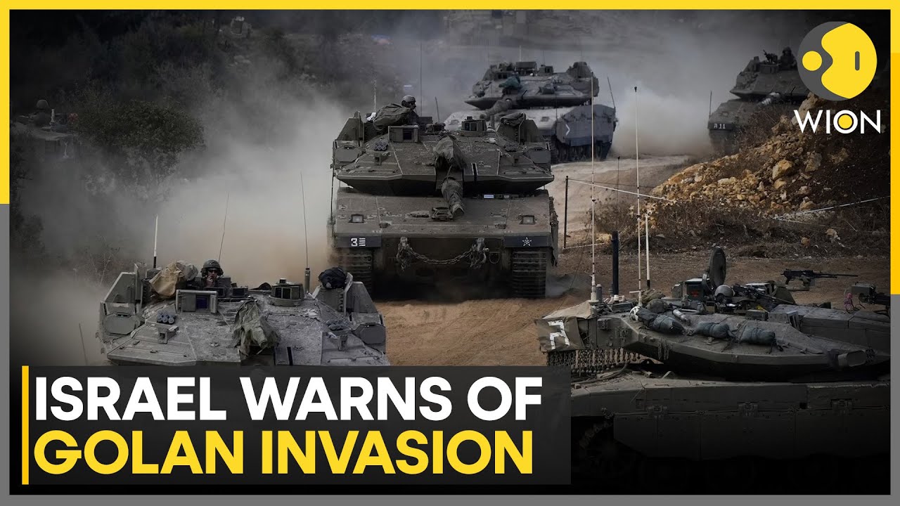 Israel Says Militias in Syria May Launch Ground Push on Golan | WION News
