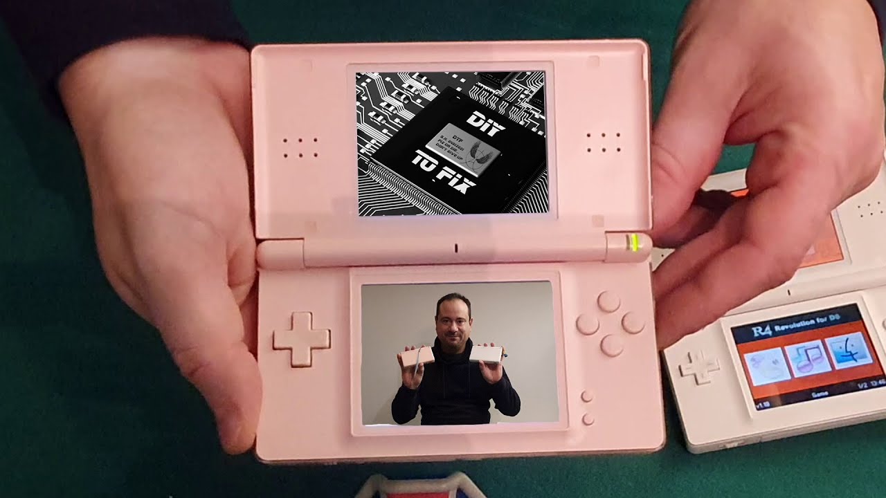 Ripariamo al volo un Nintendo DS Lite e una scheda R4