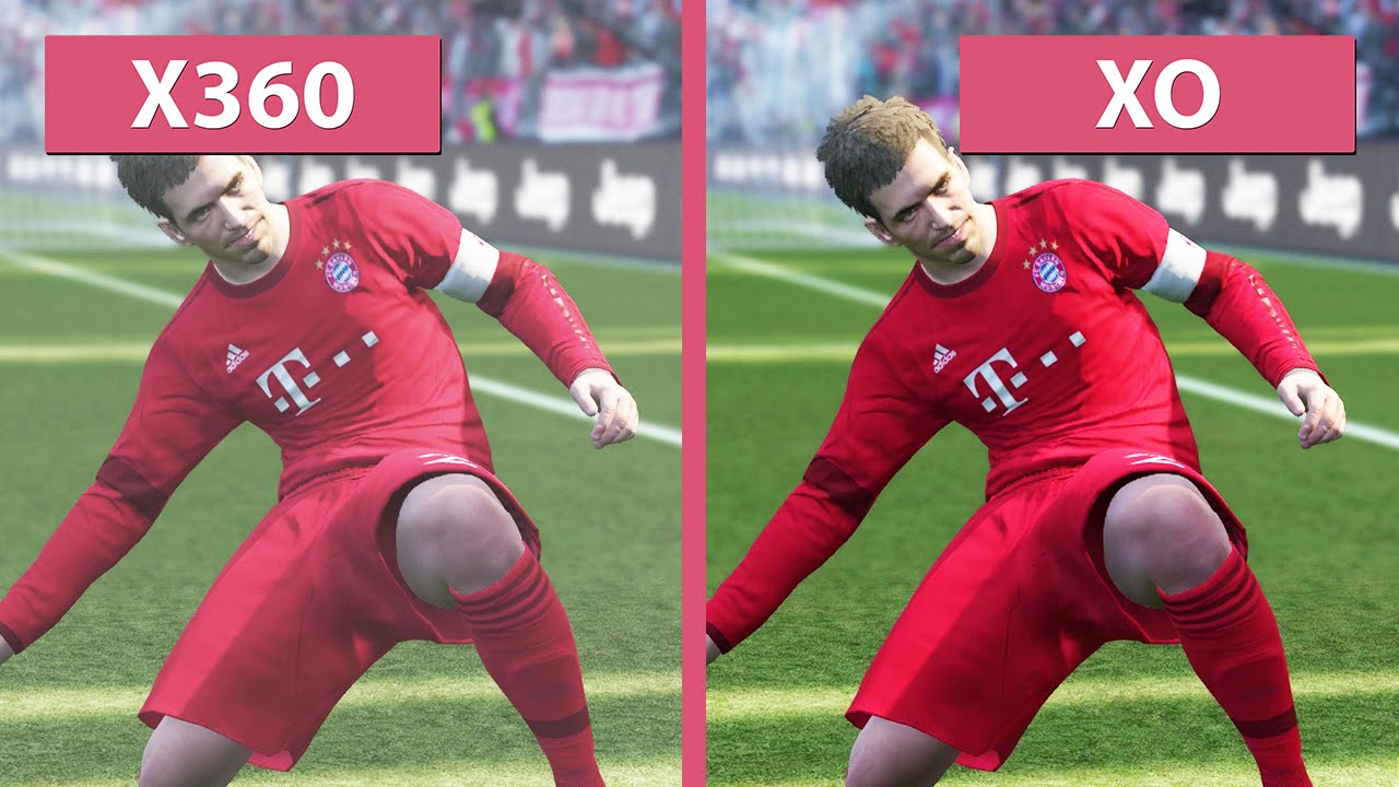 PES | Pro Evolution Soccer 2016 &ndash; Xbox 360 vs. Xbox One Graphics Comparison (Demo) [FullHD][60fps]