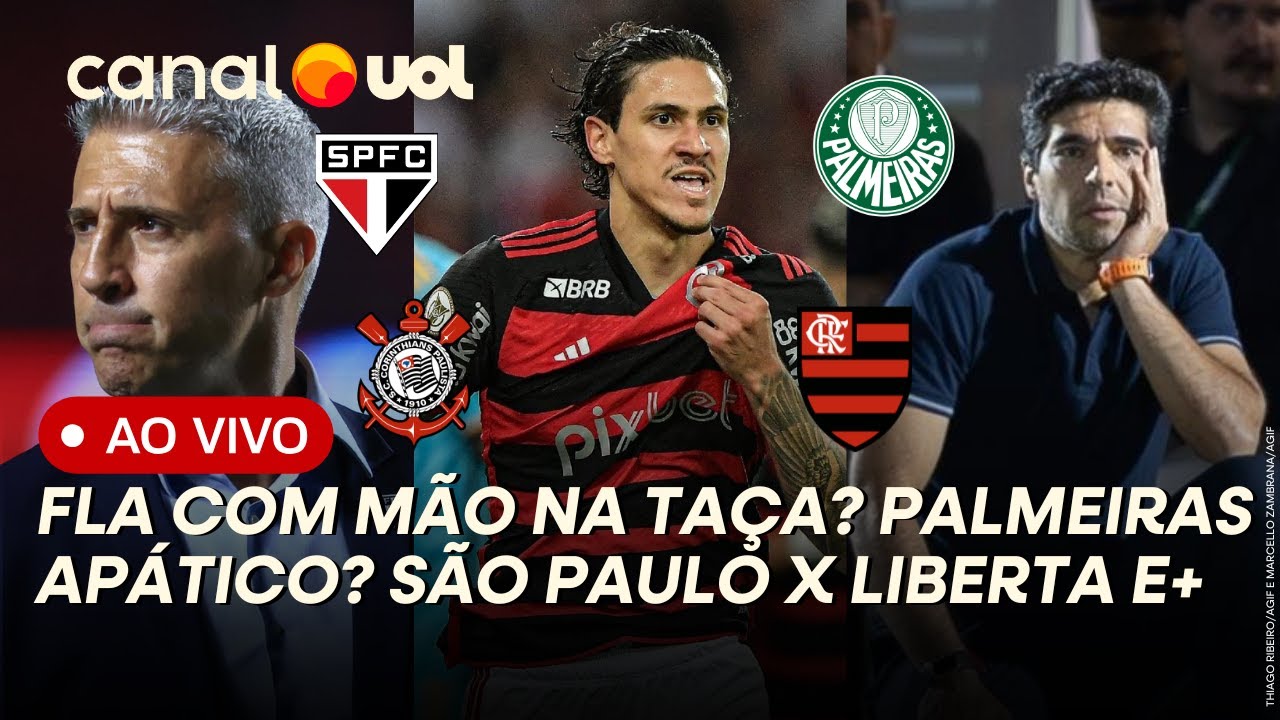 FLAMENGO COM A M&Atilde;O NA TA&Ccedil;A? PEDRO DE VOLTA? PALMEIRAS AP&Aacute;TICO! S&Atilde;O PAULO X LIBERTADORES E+ AO VIVO