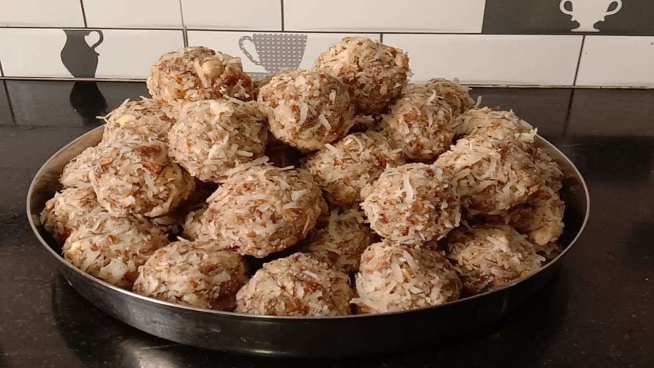 ಆರೋಗ್ಯಕರ ಕೊಬ್ಬರಿ ಉಂಡೆ || Dry coconut laddu || Coconut laddu.